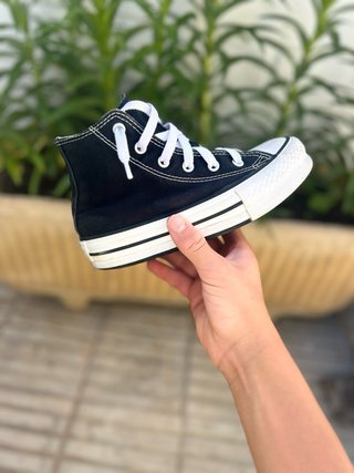 Converse All Star negras y blancas 31