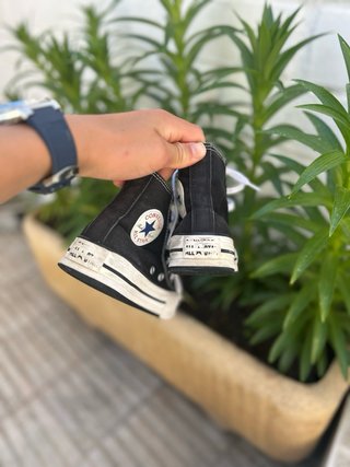 Converse All Star negras y blancas 31