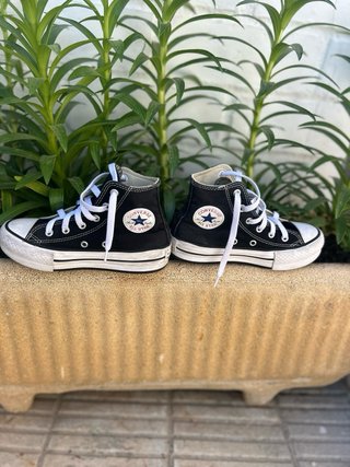 Converse All Star negras y blancas 31