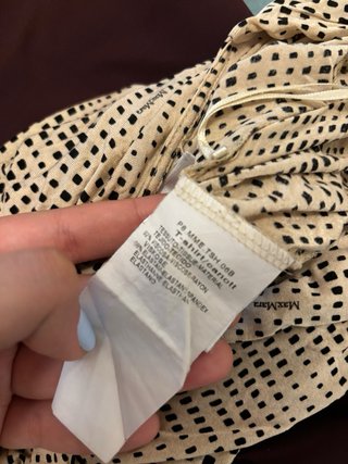 Max Mara Maglia Beige/Nero Taglia S