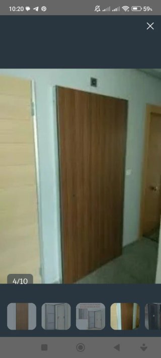 Puerta de seguridad hierro 0.81x210