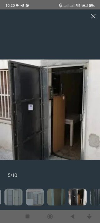 Puerta de seguridad hierro 0.81x210