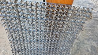 Suelo de plástico modular gris