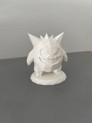 Figura 3D Gengar Pokémon