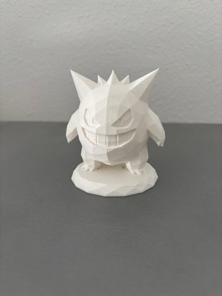 Figura 3D Gengar Pokémon