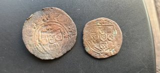 🇵🇹 Lote de 2 Monedas Antiguas de Portugal
