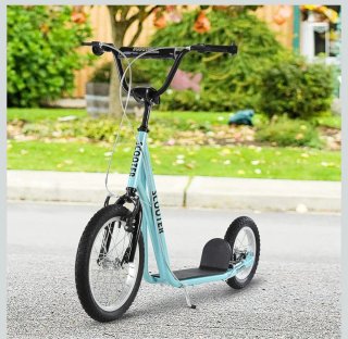 Patinete infantil con ruedas grandes
