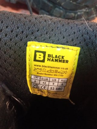 Botas de seguridad negras