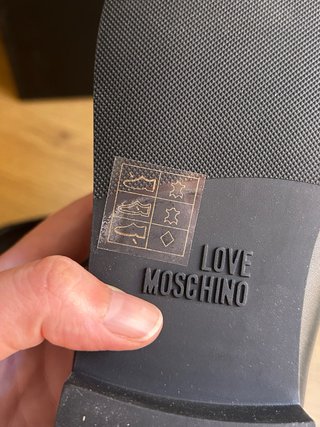 Mocasines Love Moschino negros