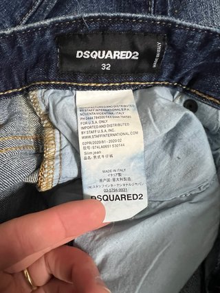 Jeans Dsquared2 Denim Blu Taglia M