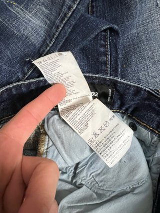 Jeans Dsquared2 Denim Blu Taglia M