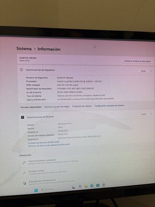 Dell Vostro 3470 SFF i3-8100 8GB RAM Win 11