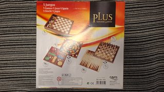 Set 5 juegos madera PLUS clásicos Cayro