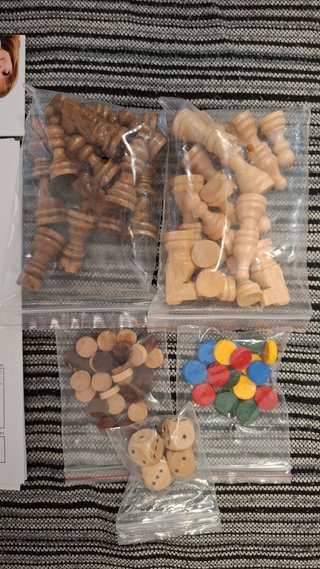 Set 5 juegos madera PLUS clásicos Cayro