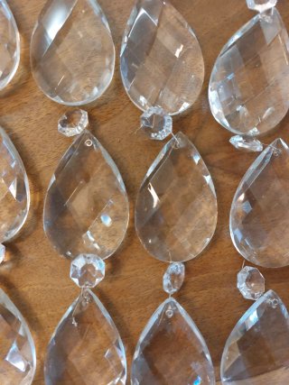 Lágrimas de cristal para lámpara araña