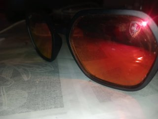 Gafas Ray Ban Polarizadas Ferrari Negras Rojas