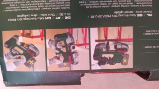 PARKSIDE Sierra de cinta 20V sin batería