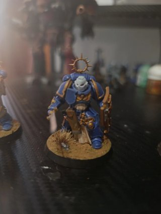 Bladeguard Veteranos + Capitán Warhammer