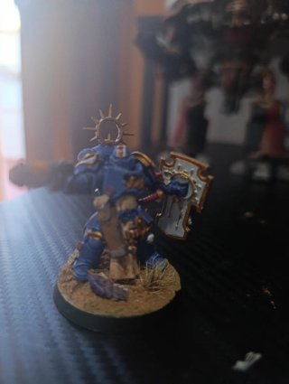 Bladeguard Veteranos + Capitán Warhammer