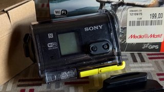 Action Cam Sony HDR-AS20 con carcasa