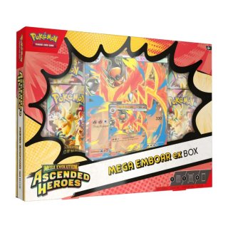 Pack Héroes Ascendentes Booster Bundle + Emboar EX