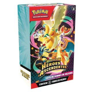 Pack Héroes Ascendentes Booster Bundle + Emboar EX