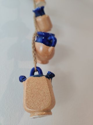 Guirnalda cerámica botijos mini artesanal
