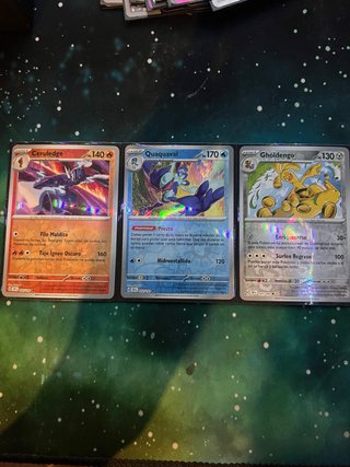 3 Cartas Pokémon Surging Sparks