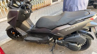 Wottan Storm T 125 Scooter Automática Negro~Gris