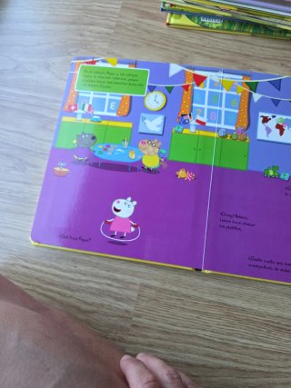 Libro con imanes Peppa Pig
