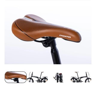 Bicicleta Plegable Moma Light 20 Negra Nueva