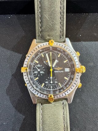 Breitling Cronografo con cavalieri oro