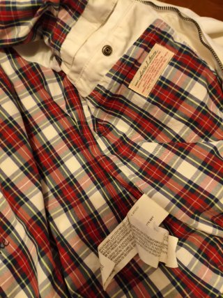 Chaqueta Blouson Harrington Blancabeig