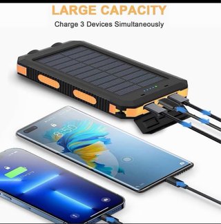 Linterna Solar Camping Multifuncional