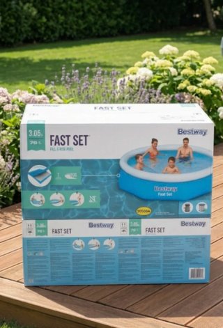 Piscina Fast Set Bestway 3.05m