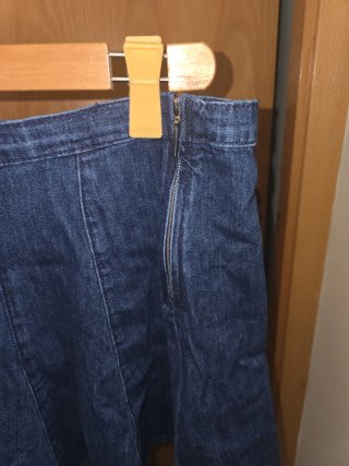 Falda ZARA vaquera azul