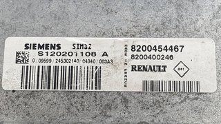 CENTRALITA MOTOR UCE RENAULT RENAULT CLIO II FASE II (B/CB0) 2001-2005