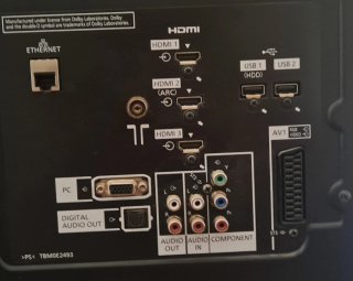TV Panasonic 37 Negro