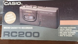 Micro grabadora Casio RC200