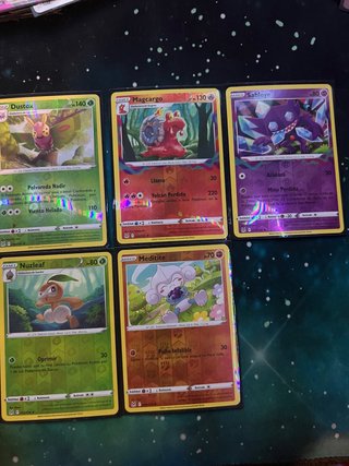 Lote de 5 cartas Pokémon lost origin