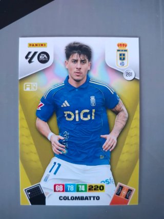 Colombatto 261 Oviedo Cromos Adrenalyn 25/26