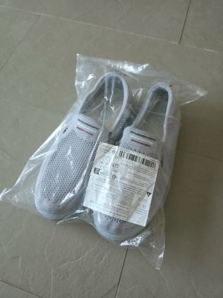 Zapatos Verano Hombre Malla Gris
