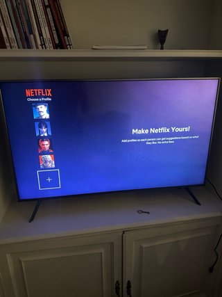 TV Samsung 43 Smart TV Negra