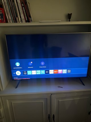 TV Samsung 43 Smart TV Negra