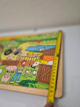 Puzzle Madera 48 piezas Granja Niños