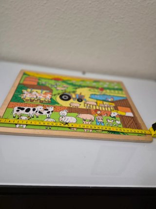 Puzzle Madera 48 piezas Granja Niños