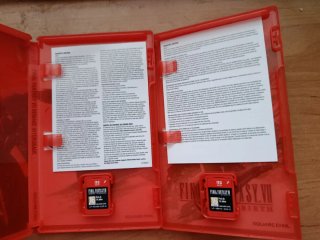 Pack Final Fantasy VII Remake & Rebirth Switch NSW