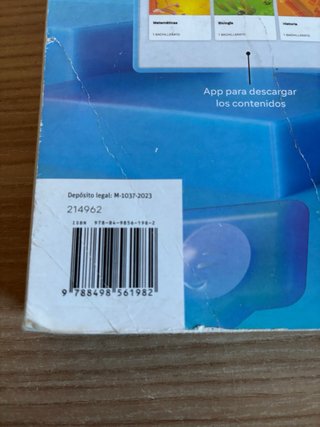 Libro de texto 2 de Bachillerato