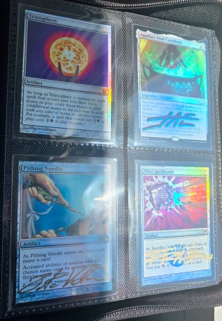 Lote 4 Cartas Magic: Trinisphere, Agatha's Soul Ca