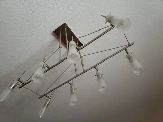 Lámpara Salón 8 Focos